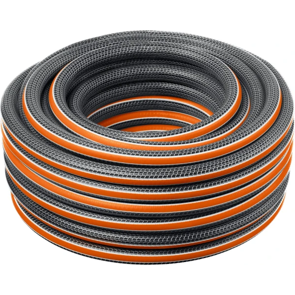GRINDA ULTRA 6, 3/4″, 50 м, 25 атм, шестислойный, двойное армирование, поливочный шланг, PROLine (429009-3/4-50)