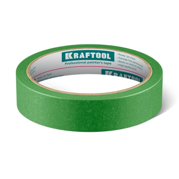 KRAFTOOL #500 Flex 38 мм х 30 м, для изогнутых линий, малярная лента (12105-38) - Фото 10