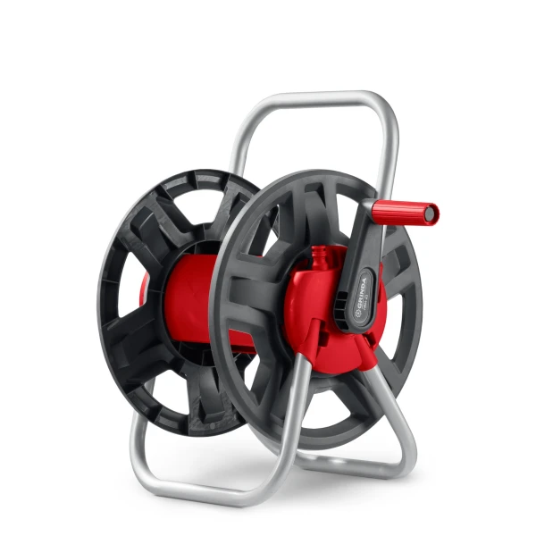 GRINDA HRK-25, шланг 25м x 1/2″, поливочный набор 4 предмета, стальные опоры, катушка со шлангом в комплекте ProLine (428460) - Фото 10