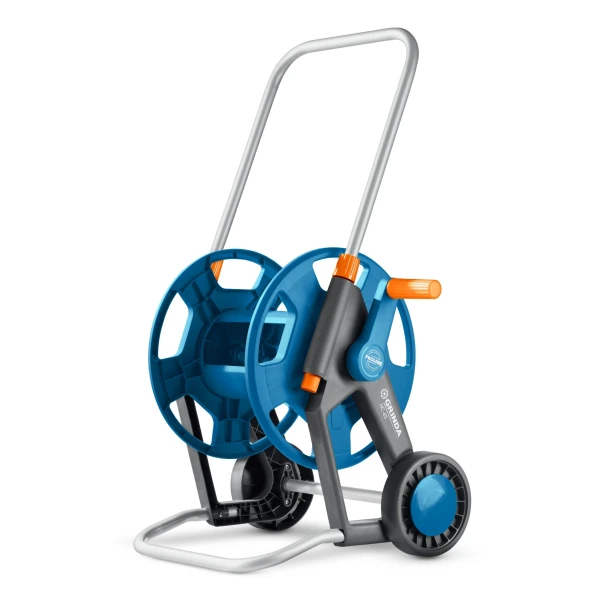 GRINDA HCK-25, шланг 25м x 1/2″, поливочный набор 4 предмета, усиленные колеса, телескопическая ручка, катушка со шлангом в комплект ProLine (428461) - Фото 11