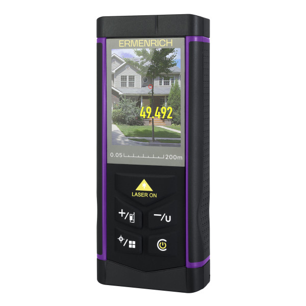 Лазерная рулетка Ermenrich PRO LR200, с камерой