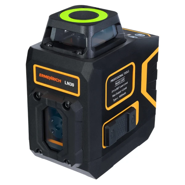 Лазерный уровень Ermenrich PLUS LN30, черный