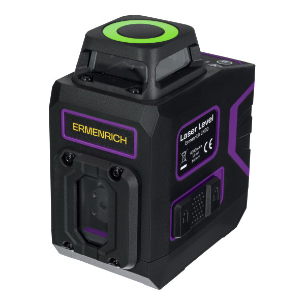 Лазерный уровень Ermenrich PLUS LN30, фиолетовый