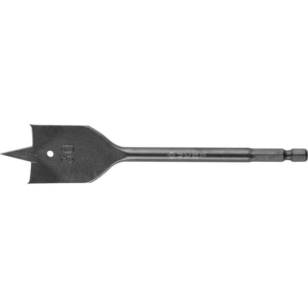 ЗУБР 30 x 152 мм, хвостовик HEX 1/4″, cверло по дереву перовое (29503-30)