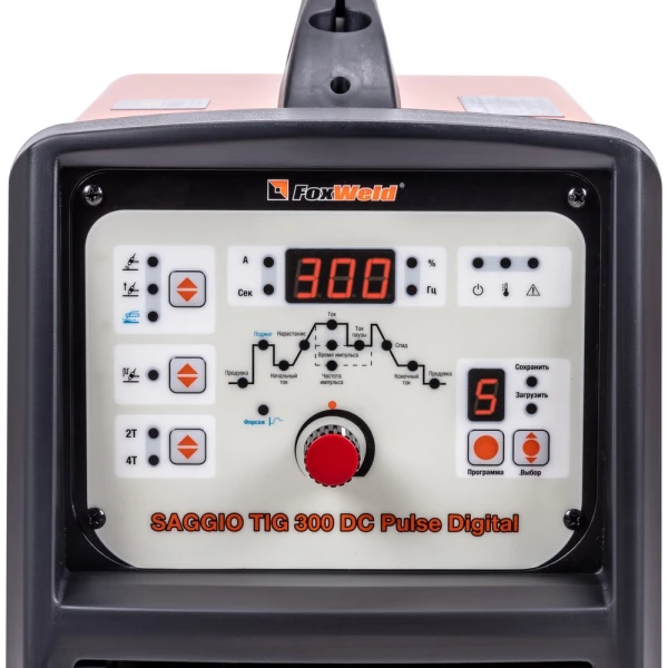Аппарат аргонодуговой сварки SAGGIO TIG 300 DC Pulse Digital - фото 5
