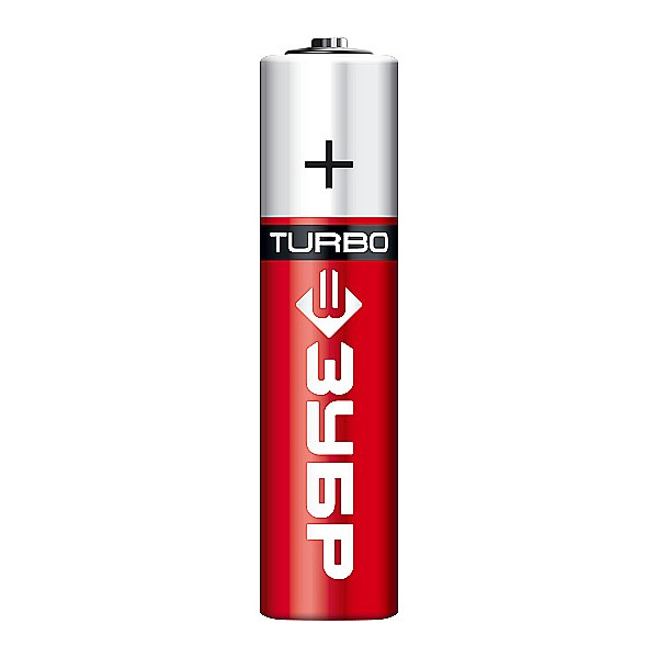 ЗУБР Turbo, ААА х 4, 1.5 В, алкалиновая батарейка (59211-4C)