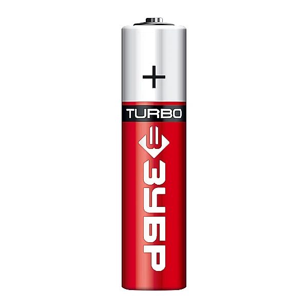 ЗУБР Turbo, ААА х 4, 1.5 В, алкалиновая батарейка (59211-4C)