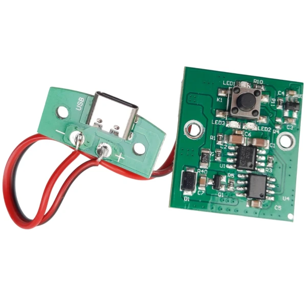 Плата основная # MY-BT3.6V ver.1.2 (USB-type C) с монтажным набором в сборе (EV 1+3+7+8+9+16+17+19) - Фото 4