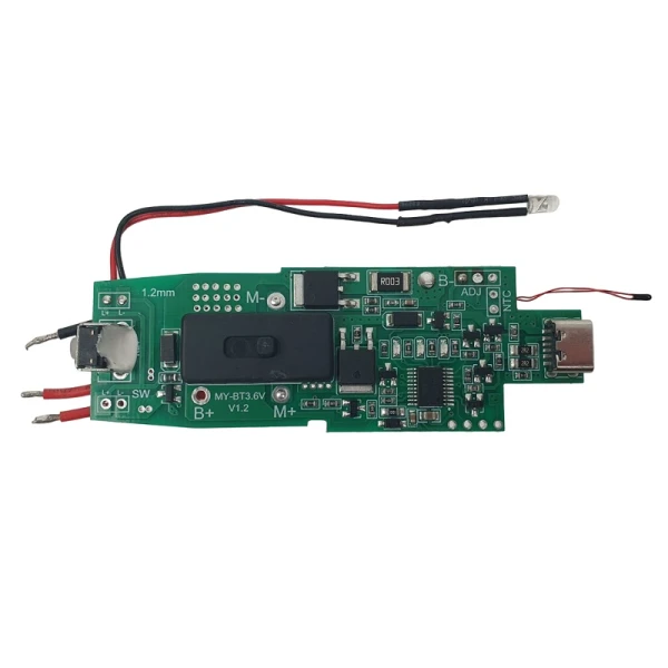 Плата основная # MY-BT3.6V ver.1.2 (USB-type C) с монтажным набором в сборе (EV 1+3+7+8+9+16+17+19) - Фото 5