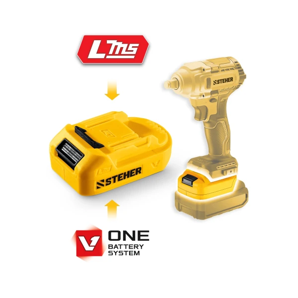 ЗУБР 20 В, 4.0 А·ч, аккумулятор LMS (АКБ-20-4) - Фото 12