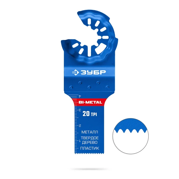 ЗУБР BIM d 100 мм, 21TPI полотно биметаллическое дисковое, чистый рез: твердое дерево, цветные металлы, пластик, StarQuick (15575-100) - Фото 6