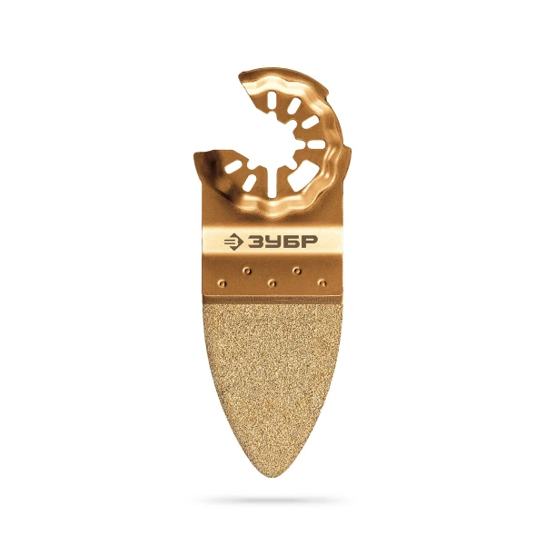 ЗУБР CARBIDE ВК8 Р20, 80 мм полотно треугольное зачистное с твердосплавной крошкой: клей, краска, раствор, кирпич, пенобетон, StarQuick (15583-P20) - Фото 6