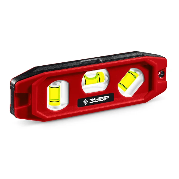 ЗУБР КОМПАКТ - М, 65 мм, магнитный компактный уровень, Профессионал (34550) - Фото 7