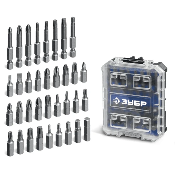 ЗУБР Спец 66 предм., система стыковки Z-БОКС, набор специальных бит, Профессионал (26394-H66) - Фото 5