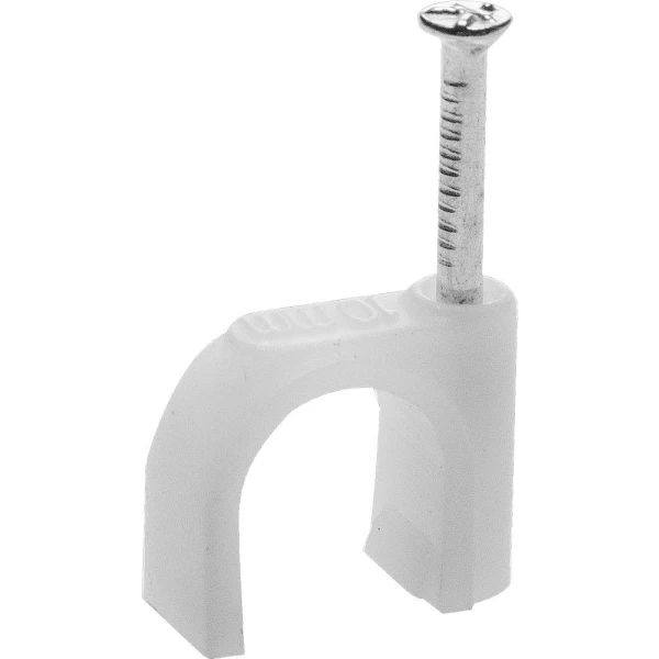 ЗУБР ДХ-К, 5 - 10 мм, нейлон, 100 шт, дюбель-хомут для круглого кабеля (30911-10) - Фото 4