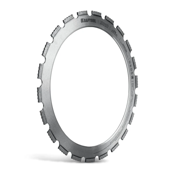 ЗУБР Бетонорез, 300 мм, (25.4/20 мм, 10 х 3.2 мм), сегментный алмазный диск, Профессионал (36665-300) - Фото 3