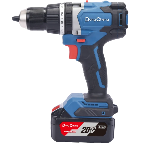 Аккумуляторная дрель-шуруповерт DongCheng DCJZ1604(TYPE E), 16 В, 40 Нм, 2 акб 2 Ач, зу 2 А - Фото 2