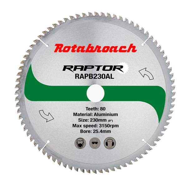 Диск пильный по металлу Rotabroach 230х25,4 48T RAPB230FS - Фото 2