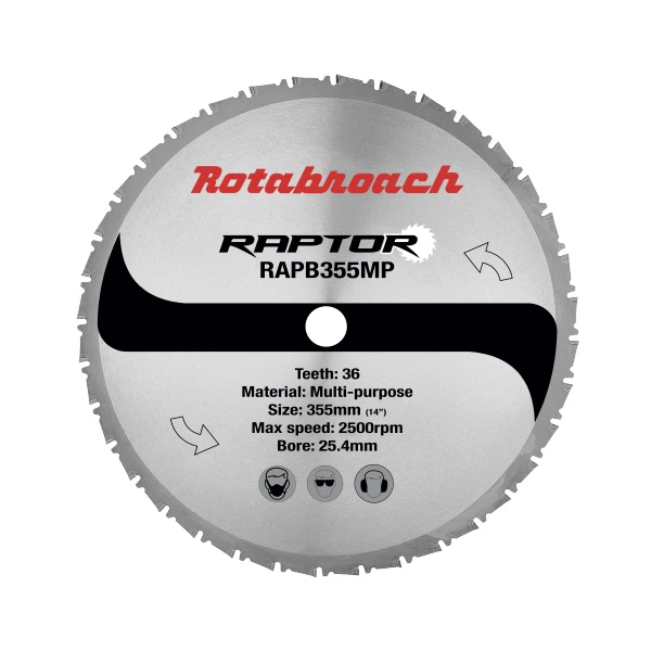 Круг отрезной по металлу Bohre 350х3х25,4 (комплект 25 штук) - Фото 3