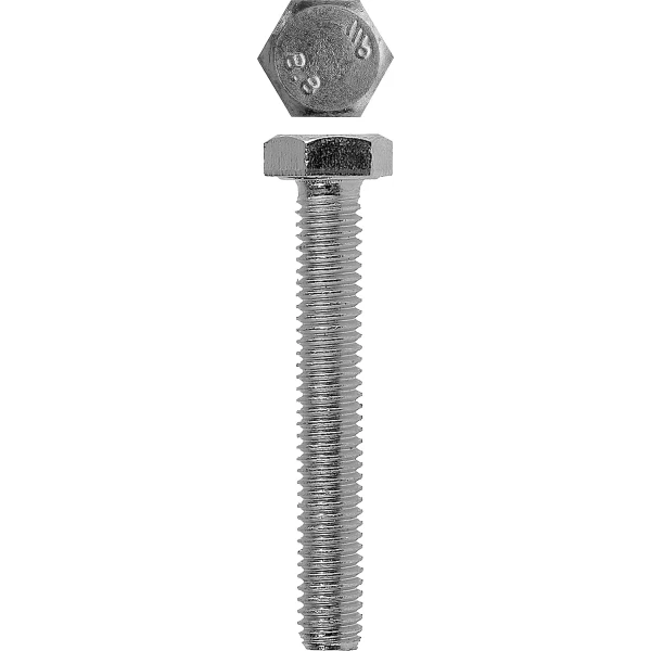 ЗУБР DIN 933, кл. пр. 5.8, M5 х 40 мм, цинк, 6 шт, болт (4-303076-05-040)