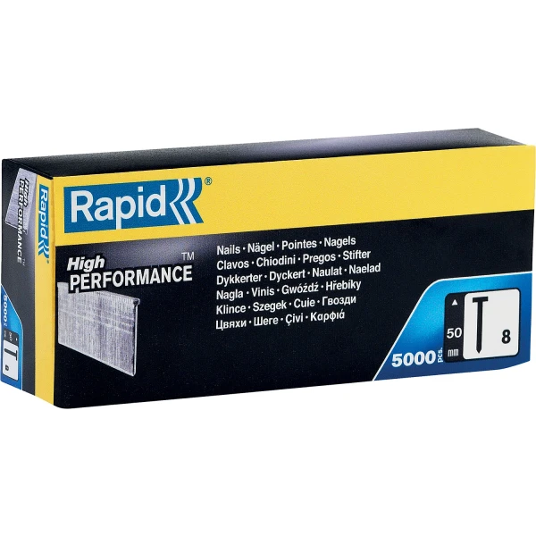 RAPID тип 300, 50 мм, 5000 шт, закаленные супертвердые гвозди (40100537)