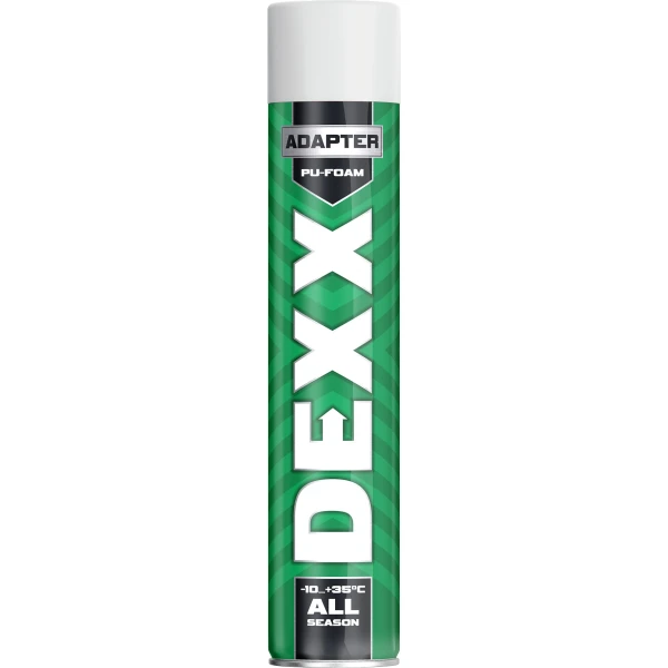 DEXX ADAPTER, 750 мл, адаптерная, выход до 25 л, монтажная пена (41123)
