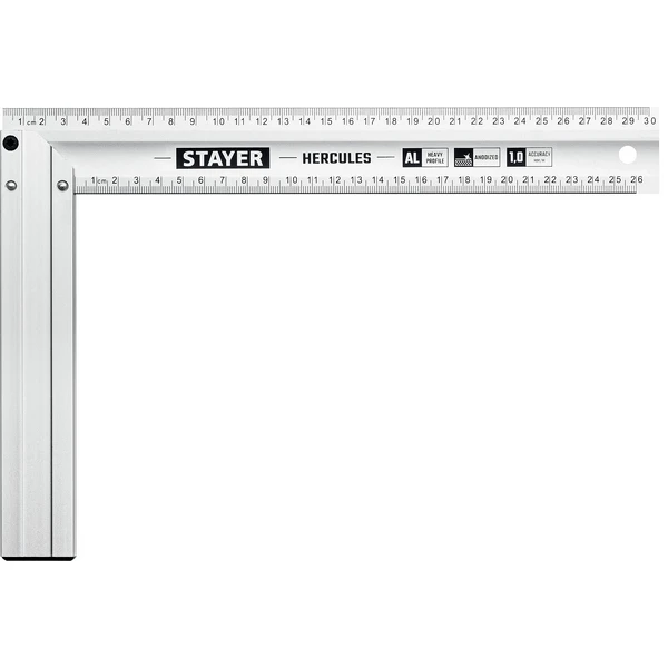 STAYER 400 мм, жесткий столярный угольник, Professional (3432-40) - Фото 9