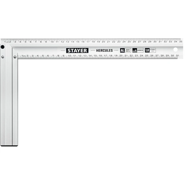 STAYER 400 мм, жесткий столярный угольник, Professional (3432-40) - Фото 10