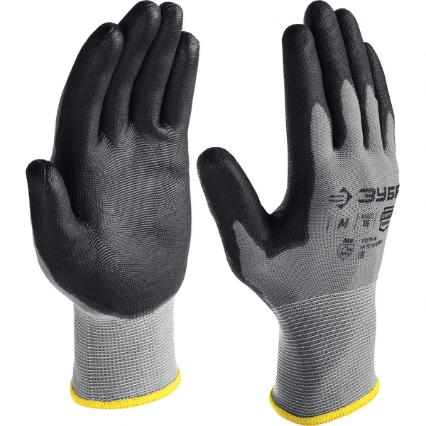 KRAFTOOL HYKRAFT Heavy Duty - особопрочные, XL (10), с манжетой, нитриловое покрытие, высокая защита от нефтепродуктов, перчатки (11289-XL) - Фото 2
