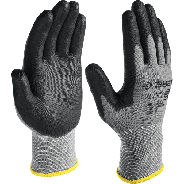 KRAFTOOL HYKRAFT Heavy Duty - особопрочные, XL (10), с манжетой, нитриловое покрытие, высокая защита от нефтепродуктов, перчатки (11289-XL) - Фото 4
