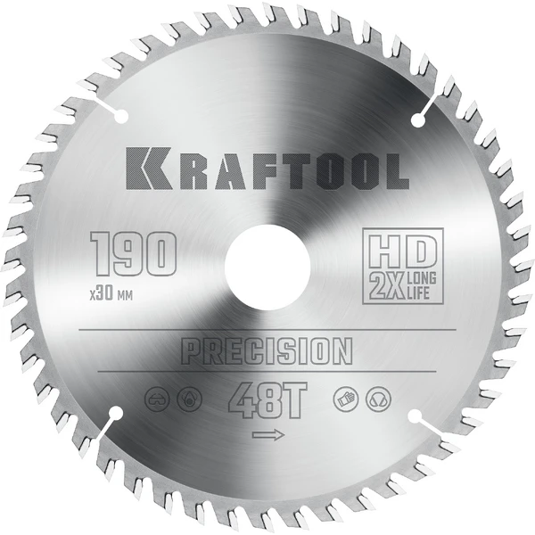KRAFTOOL Optima, 160 х 20 мм, 24Т, пильный диск по дереву (36951-160-20) - Фото 9