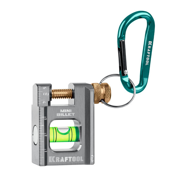 KRAFTOOL MINI BILLET 50 мм, брусковый магнитный уровень (34791)