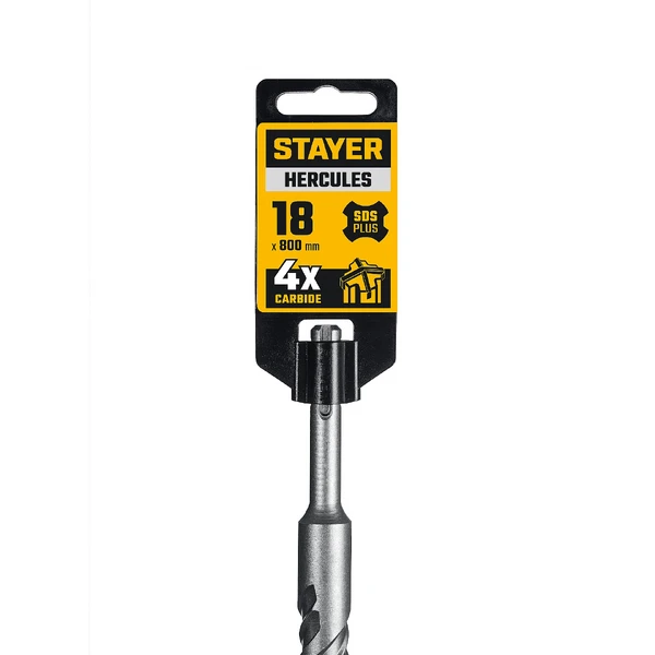 STAYER HERCULES-4Х 18x800 мм, SDS-plus бур (29290-800-18) - фото 2