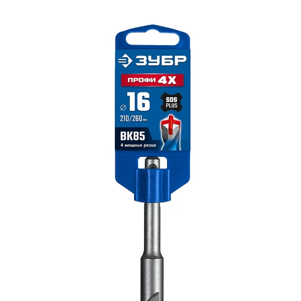 ЗУБР ПРОФИ-4Х 16x260 мм, SDS-plus бур (29313-260-16) - фото 2