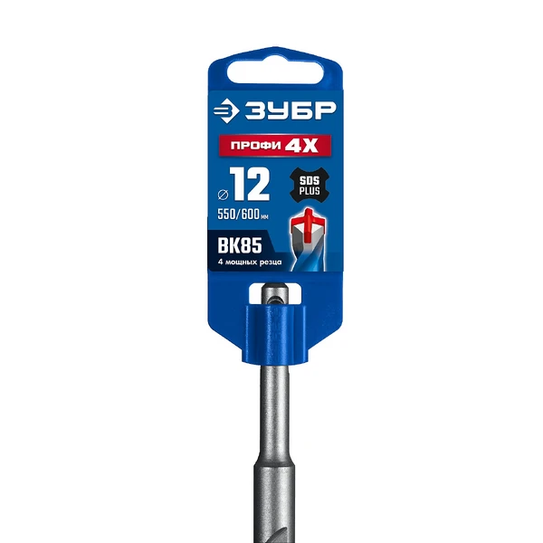 ЗУБР ПРОФИ-4Х 12x600 мм, SDS-plus бур (29313-600-12)
