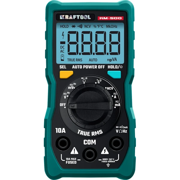 KRAFTOOL KM-500 цифровой мультиметр (59856)