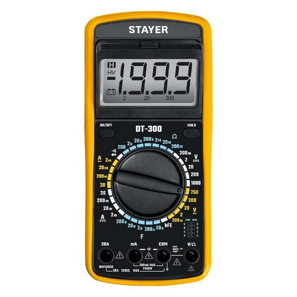 STAYER DT-300 Цифровой мультиметр (45321)