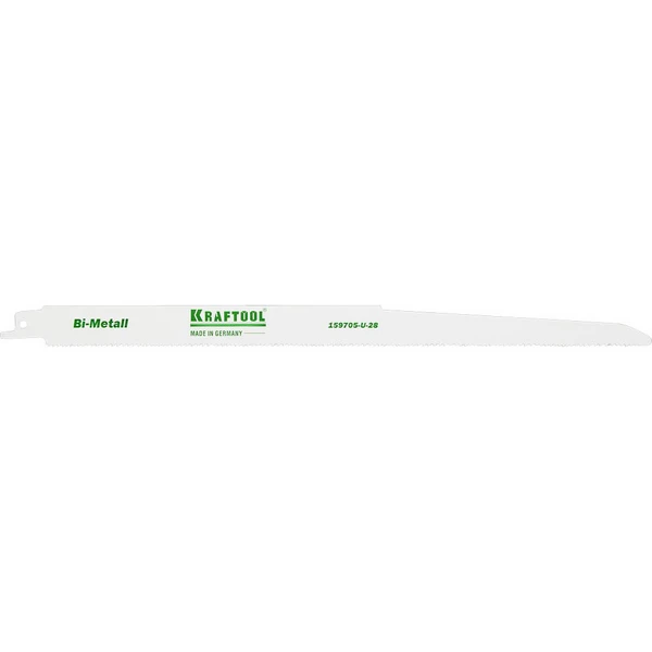 KRAFTOOL S1222VF, по дереву и металлу, Bi-Met, шаг 1.8-2.5 мм, 280 мм, полотно для сабельной пилы (159705-U-28)