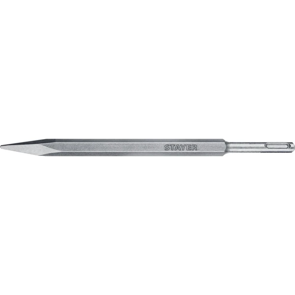 STAYER Gorilla Force, 250 мм, SDS-Plus, пикообразное зубило, Professional (29351-00-250)