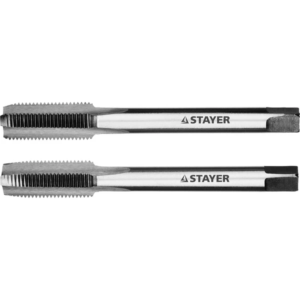 STAYER M10 х 1.0 2 шт, комплект метчиков (28025-10-1.0-H2)