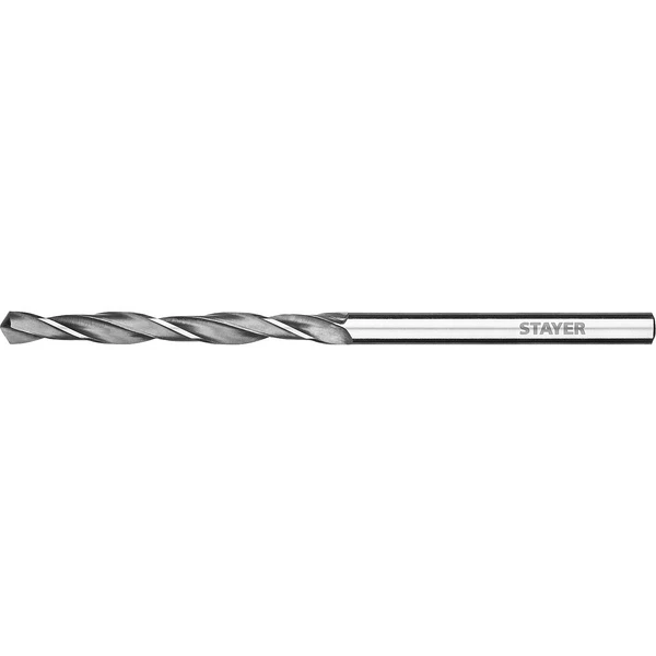 STAYER HSS-R, 2.0 х 49 мм, быстрорежущая сталь P6M5, сверло по металлу, Professional (29602-2)