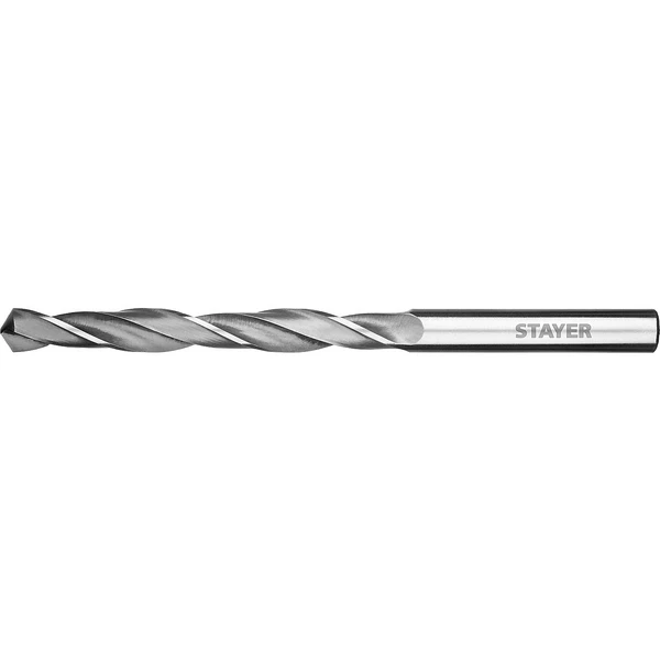 STAYER HSS-R, 8.0 х 117 мм, быстрорежущая сталь P6M5, сверло по металлу, Professional (29602-8)