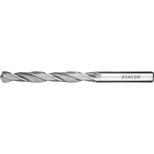STAYER HSS-R, 9.0 х 125 мм, быстрорежущая сталь P6M5, сверло по металлу, Professional (29602-9)
