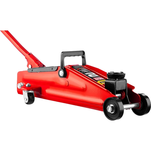 STAYER R-28 RED FORCE, в кейсе, 2 т, 130 - 350 мм, подкатной домкрат для легковых а/м, Professional (43153-2-K) - фото 6