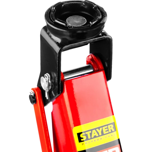 STAYER R-28 RED FORCE, в кейсе, 2 т, 130 - 350 мм, подкатной домкрат для легковых а/м, Professional (43153-2-K) - фото 7