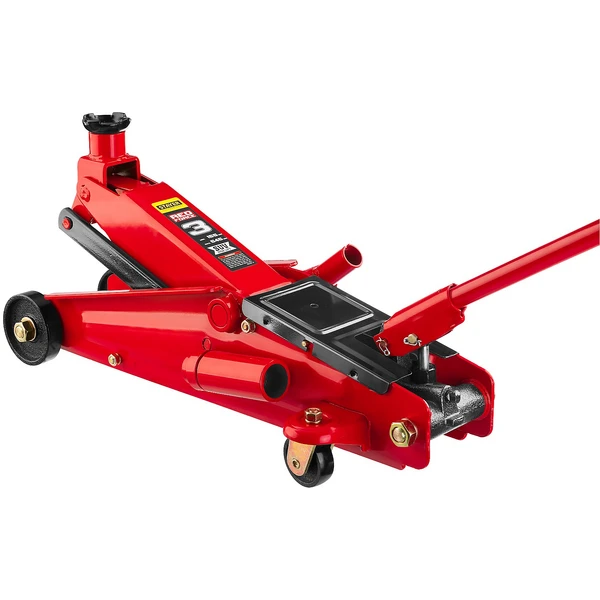 STAYER R-55 RED FORCE, 3 т, 155 - 545 мм, подкатной домкрат с высоким подъемом, Professional (43157-3) - фото 2
