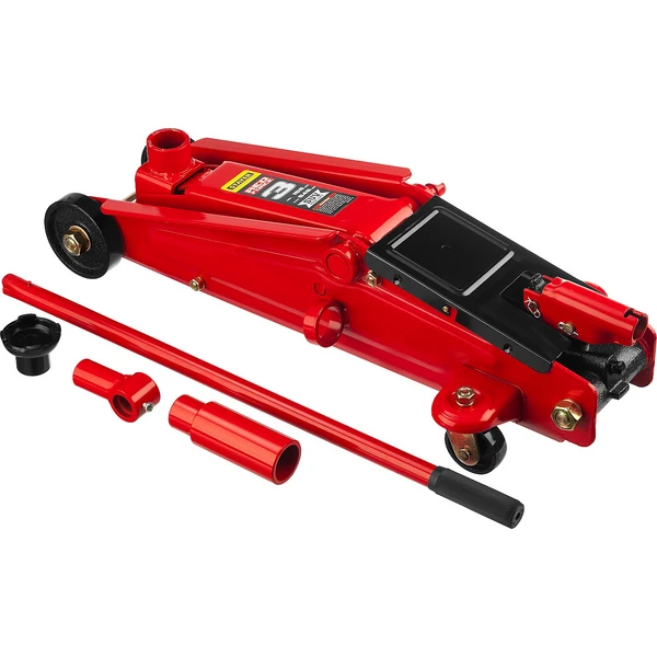 STAYER R-55 RED FORCE, 3 т, 155 - 545 мм, подкатной домкрат с высоким подъемом, Professional (43157-3) - фото 8
