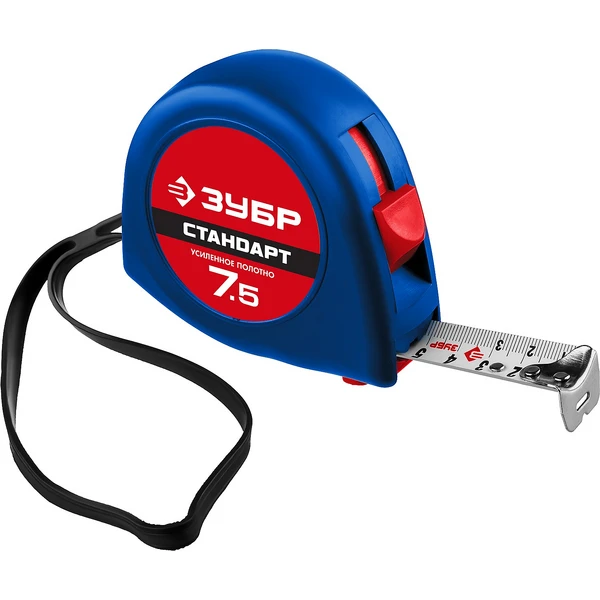 STAYER Leader, 8 м х 25 мм, рулетка с автостопом, Professional (3402-08-25) - Фото 6