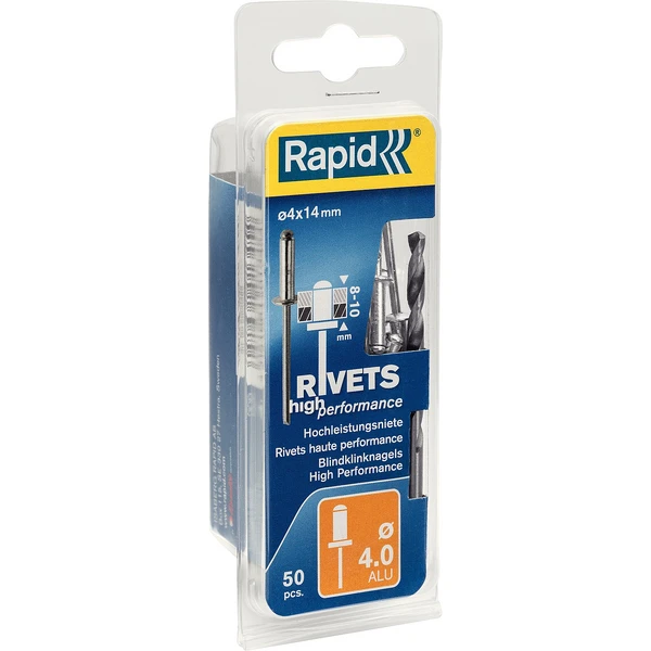 RAPID 4.8 х 10 мм, 50 шт, алюминиевая заклепка (5000387) - Фото 14