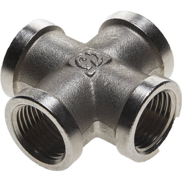 GENERAL FITTINGS внутренняя резьба 1/2″, никель, крестовина (51048-1/2)